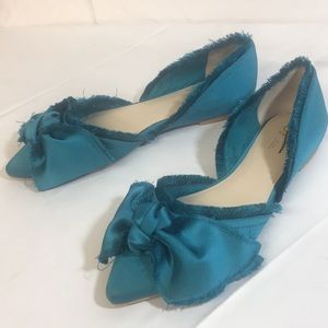 Seychelles satin ribbon flats  8 anthropologie